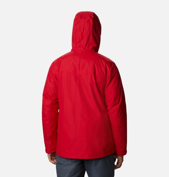 Columbia Whirlibird IV Interchange 3 In 1 Jacket Red For Men's NZ83194 New Zealand